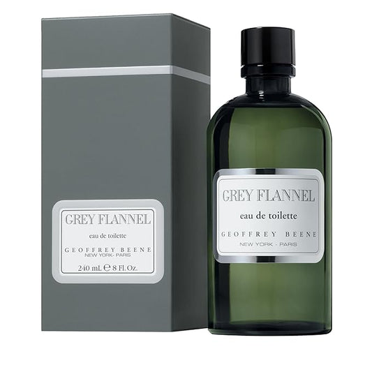 Geoffrey Beene Men's Cologne, Grey Flannel, Eau De Toilette EDT Splash, 8 fl oz