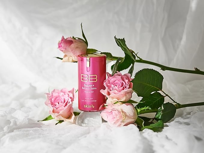 SKIN79 Super Plus Beblesh Balm Pink BB Cream 40g, 2 Pack, US Version K Beauty Flawless Radiant Base Foundation Makeup Blemish Cover Tinted Moisturizer Pink 21 color