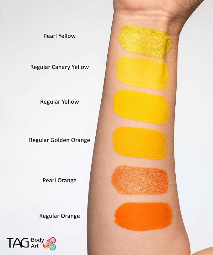 TAG Face and Body Paint - Pearl Yellow 32gm