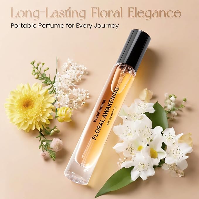 Pheromones Perfumes for Women, Floral Perfume, Long Lasting Eau De Parfum, Attract Men with Our Premium Cologne Perfume, 0.34 fl.oz Travel Size Perfumes Spray
