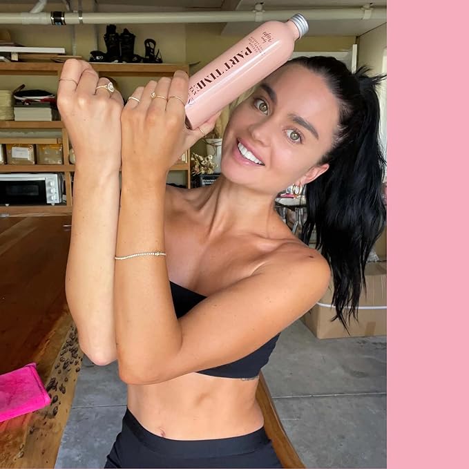 ed&i PART TIME Self Tanner With Natural DHA Whiskey Cacao, Self Tanning for Women, Natural Long Lasting Body Sunless Tan, Leg Tanner for Women, Buildable Golden Glow Tanning Products, 8.45 oz