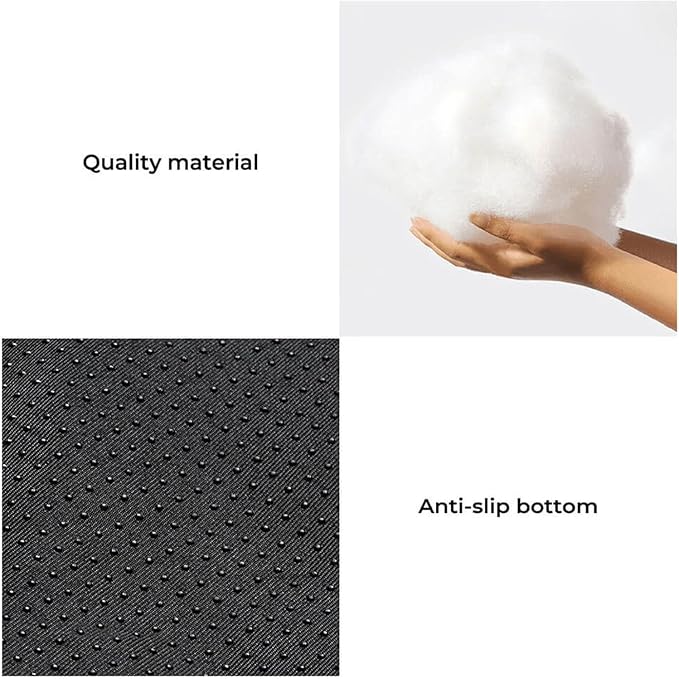 Dog Couch Bed, Luxurious Medium Pet Sofa Bed Cover Washable | Pet Mat for Medium Dogs and Cats, Faux Rabbit Fur, Raised Protective Bolster, Non-slip, 31.5"×25.5"×4.7" Tie-dye Grey