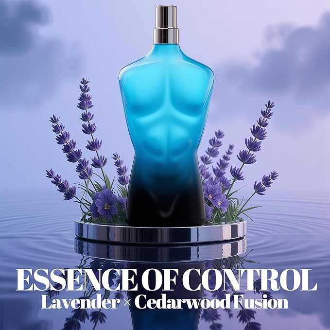 2PCS Mens Perfume Cologne Long Last Strong EDP Natural Spray Gift Set, with Cocoa, Dried Fruits, Woody Fragrance for Daliy Use, 3.4 Fl Oz / 100 mL Each (Blue for Men Ultra blue & Vanilla Tobacco)