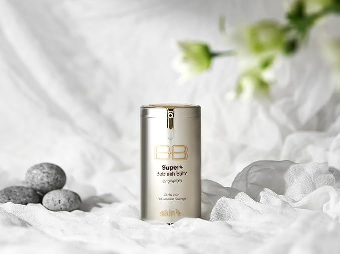 SKIN79 Super+ Beblesh Balm, Original B.B, Gold, 40 ml US Version - K Beauty Flawless Radiant Base Foundation Makeup Instant Blemish Cover Tinted Moisturizer Natural 21 color