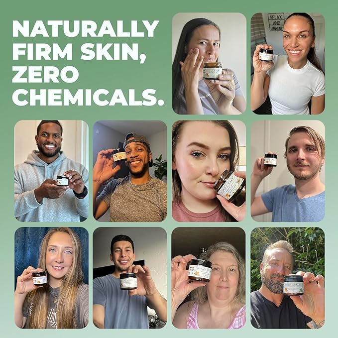 Tallow Honey Balm, Organic Body Butter, Grass-Fed Beef Tallow for Skin, Soothing All-Natural Moisturizer for Body and Face | Made in USA - 2 oz (Sandalwood Vanilla)