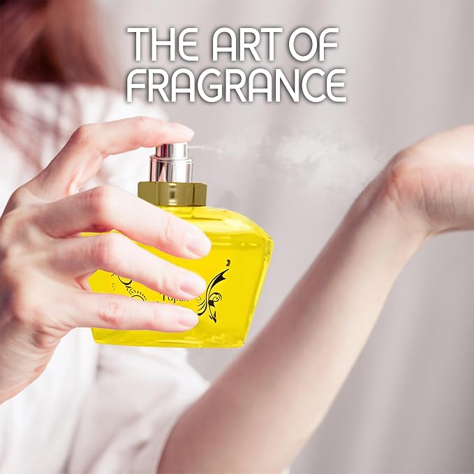 A CENTER Versave Topaz Eau de Parfum Spray for Women,Wonderful Gift,Gourmand Fragrance,Daytime and Casual Use,for all Skin Types,a Classic Bottle,3.4 Fluid Ounce