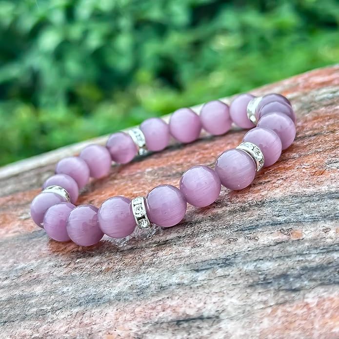 Healing Bracelet For Women Anxiety Crystal Bracelet Chakra Beaded Bracelets Rose Quartz Crystals And Healing Stones Yoga Bead Bracelet Calming Stretch Bracelet Stress Relief Gifts For Women