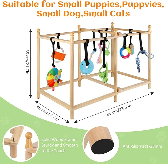 Puppy Play Gym Dog Activity Center for Small Dogs Puppy Gym