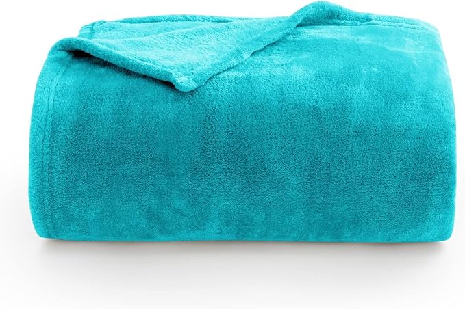 BEDELITE Fleece Blanket Soft Plush Throw for Couch Peacock 50"x70" | Ultra Soft Fleece, Plush Microfiber, Lightweight Warmth, All Season Comfort, Fade Resistant, Machine Washable, Couch Sofa Bed