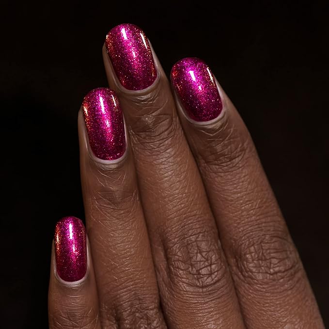 ILNP Showstopper - Vivid Magenta Shimmer Nail Polish