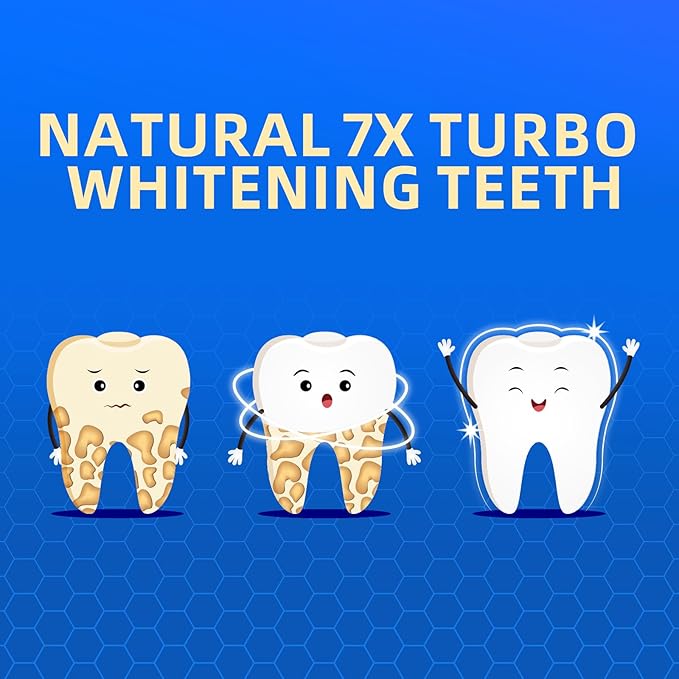 KeLeek 7X Turbo Whitening 18% Nano Hydroxyapatite Bee Wasp Venom Toothpaste for Remineralizing Enamel Gum Repair,Sensitive Relief,Anti-Gingivitis,Anti-Cavity,Anti-Plaque -150 MIN Fresh Breath