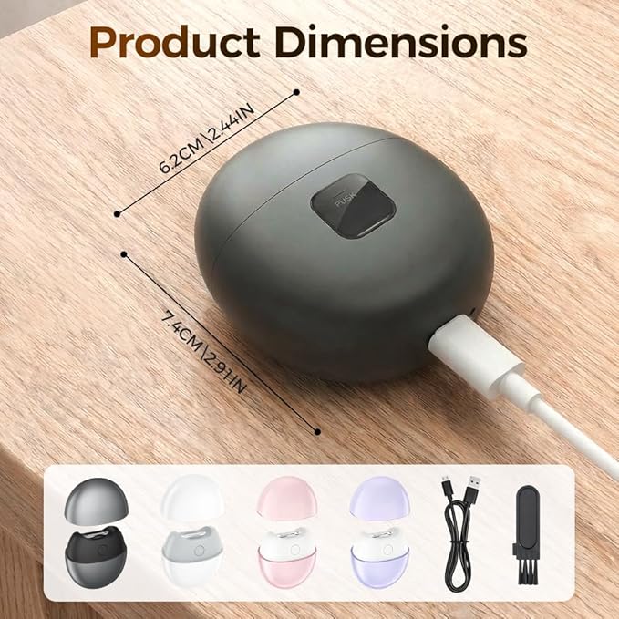 3 in 1 Automatic Electric Nail Clipper, 2026 New Electric Nail Clipper, Automatic Nail Trimmer with Light and Nail Scraps Storage, Electric Toenail Clippers for Seniors Adults (Purple)