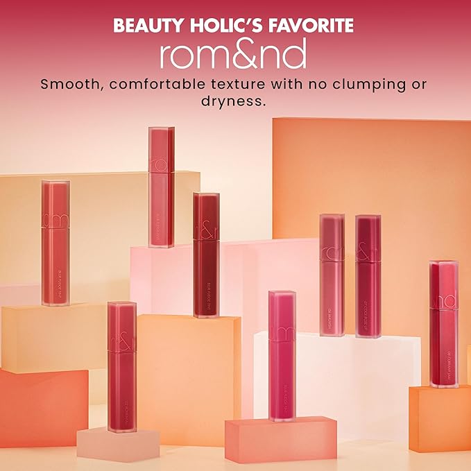 rom&nd BLUR FUDGE TINT #11 Fuchsia Vibe: K-Beauty Velvety Matte Liquid Lip Stain for Effortless Blurring, Long-Lasting Comfort & Vibrant Red-Blue Tone