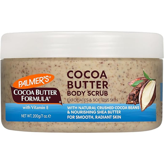 Palmer's Cocoa Butter Formula Exfoliating Body Scrub for Smooth Skin, Skin Exfoliator for Women and Men, 7.05 oz