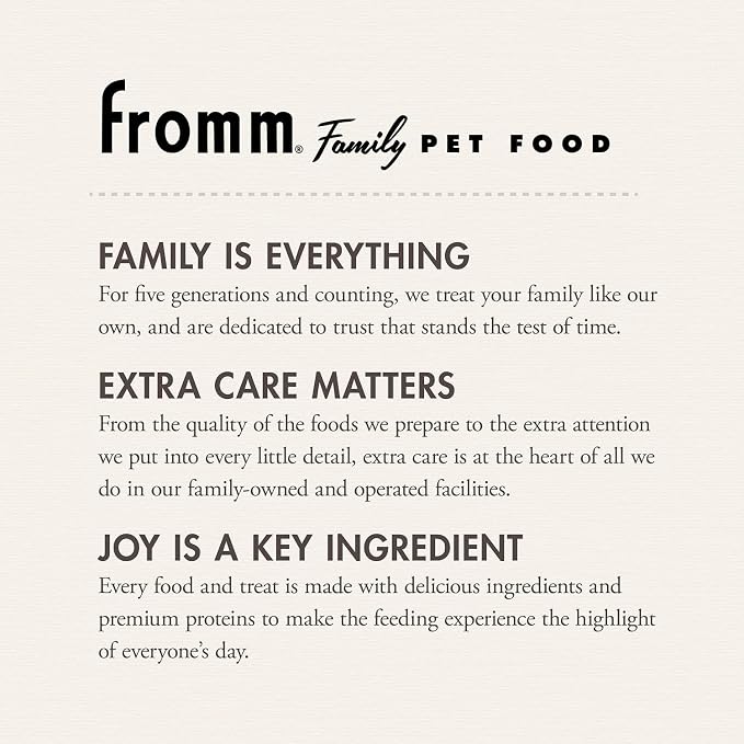 Variety Pack for Fromm-Crunchy O's Premium Crunchy Dog Treats - 5 Delicious Flavors: Peanut Butter, Blueberry, Pot Roast, Bacon, and Salmon (6oz Each, 30oz Total)