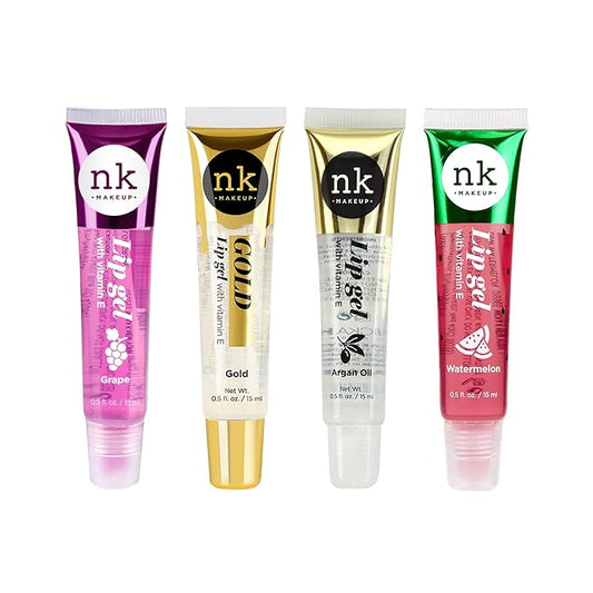 NICKA K NEW YORK Lip Gel, Hydrating, Lightweight, Glides on Effortlessly, Non Sticky Finish Lip Gel Colors (AMZ039)