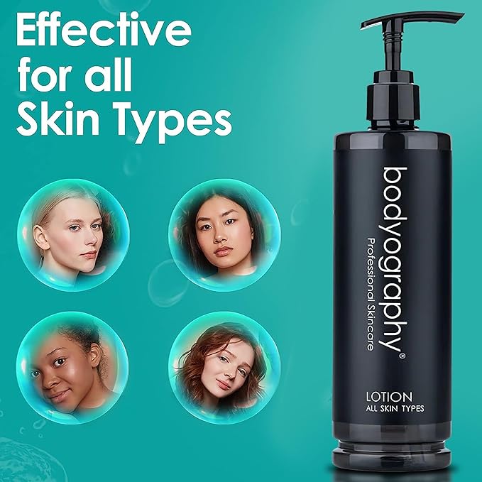World Amenities Bodyography Hydrating Lotion Pump - Moisturizing Body Lotion for Dry Skin (Pack of 2)