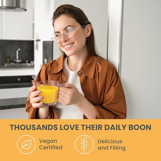Boon Broth Supports Digestion, Skin & Joint Health-Plant-Based Soup Powder With 72 Trace Minerals for Energy, Balance & Wellness - High-Calcium Vegetable Broth for Sipping, Fasting & Gut Health- 4 Oz