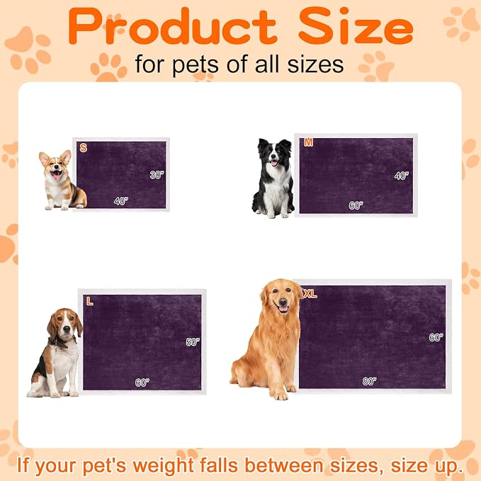 Smiry Waterproof Blanket Throw, Reversible Dog Blanket for Sofa Couch Bed | Soft Leakproof Sherpa Fleece, Washable Furniture Couch Protector for Large Dogs Cats, 50"x60", Dark Purple/White