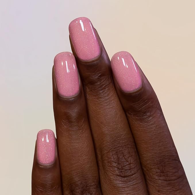 ILNP Dear Diary - Soft Pink Sherbet Holographic Crelly Nail Polish