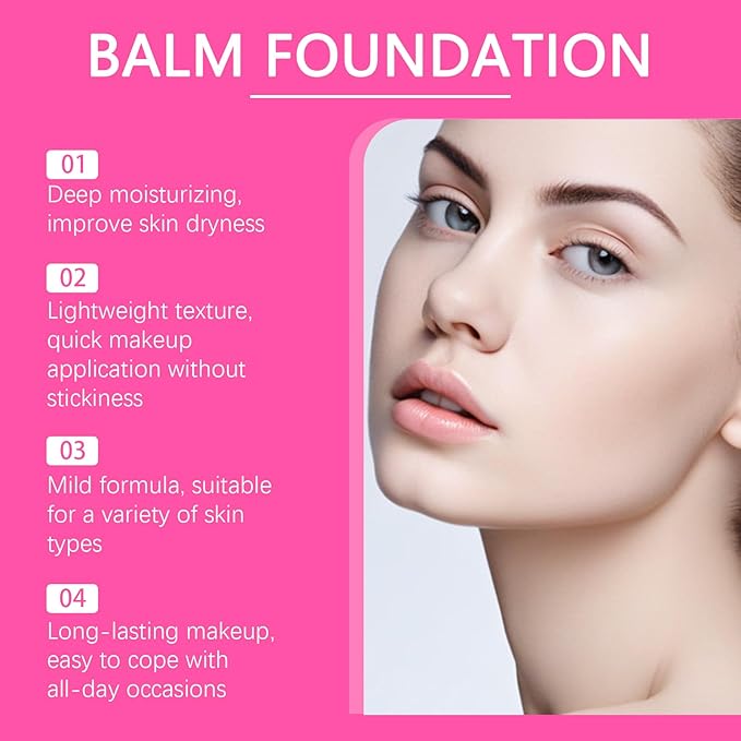 Plumping Peptide Liquid Foundation, Hydrating & Age-Defying Makeup for Mature Skin, Medium Buildable Natural Coverage for All Skin Types, （Natural Color -1PCS)