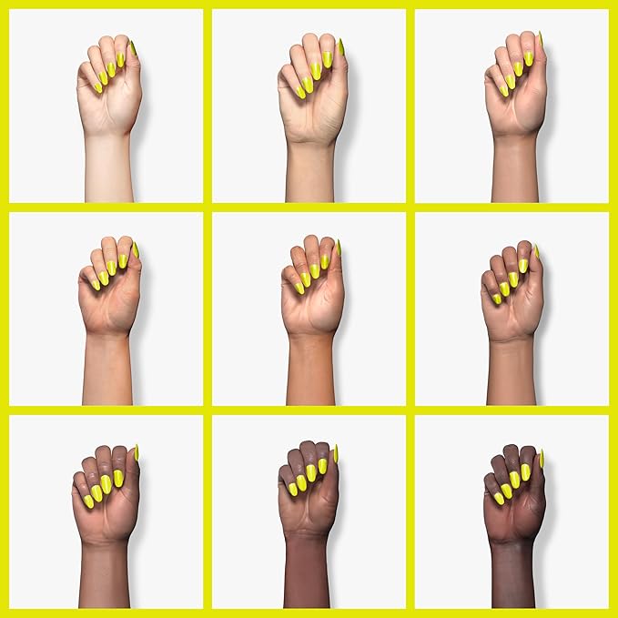 MAYCHAO 15ML Lemon Yellow Gel Nail Polish 1Pc Pastel Yellow Gel Polish Soak Off UV LED Nail Polish Nail Art Starter Manicure Salon DIY at Home, 0.5 OZ