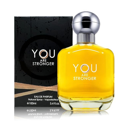 AFLUXE YOU ARE STRONGER | Cologne For Men | Long-Lasting Woody Fresh Scent | 100ml | Luxury Gift Set