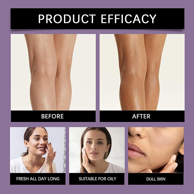 Body Coverage Perfector Waterproof No Transfer, Leg & Body Tattoo Makeup Cover Up, Body Blur Concealer Foundation, Long Lasting, Natural Color, 2.6 Oz