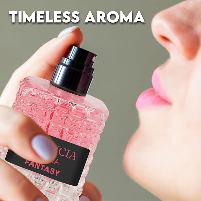 A CENTER Valentine Rose&Valencia Perfume Set for Women - Floral Fragrance Gift Set with Floral Fruity Scent| 3.4 Fl Oz Each Eau De Pafume for Office Wear