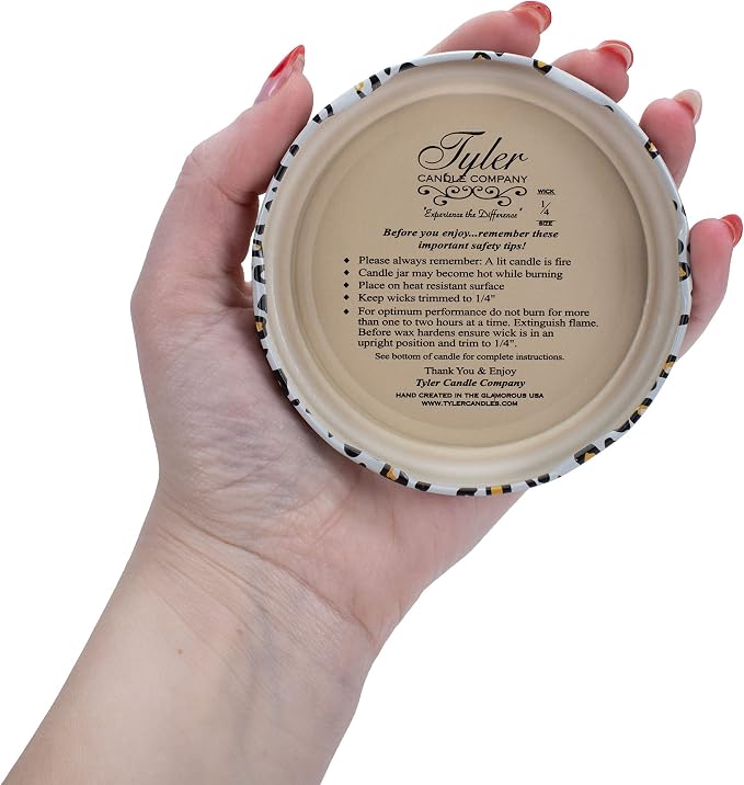 Elanze Designs Tyler Candle French Market Scented Aromatherapy Candle - 22 oz, 11 oz and 3.4 oz Glass Jar Bundle; Set of 3