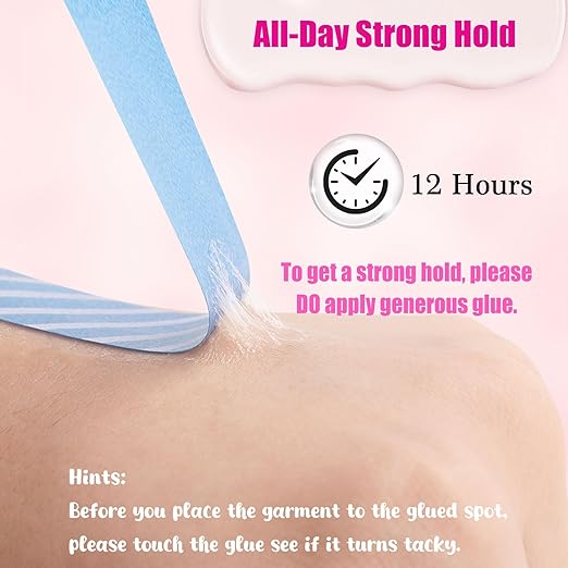 Body Adhesive Roll-On for Skin & Clothing 2.54 Oz-Sweat Resistant, Water Wash Off- Fashion Adhesive for Dancers, Socks, Stockings, Leotards, Bras, Wigs, Costumes