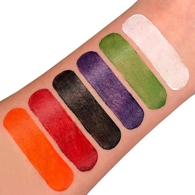 Halloween Face Paint Stick Body Crayon by Moon Terror, SFX Make up - Boxset - Special Effects Make up - 0.12oz