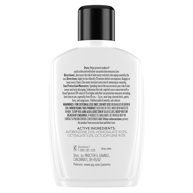 Olay Complete+ Face Moisturizer with Sunscreen SPF 40, For Sensitive Skin, Broad Spectrum Sun Protection, Fragrence-Free - No White Cast on All Tones, Nourishes Moisture Barrier - Ceramides, 6 Oz