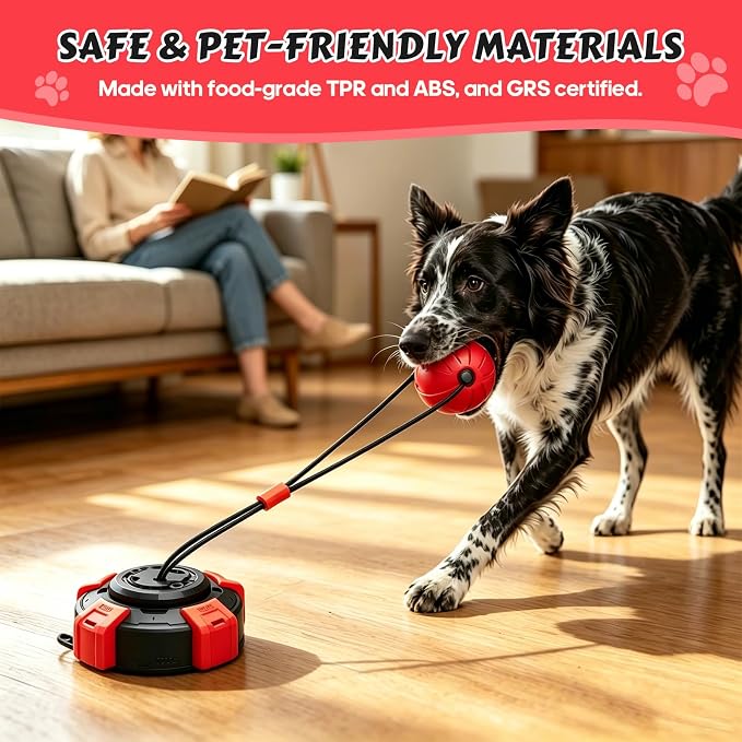 Interactive Dog Toys Tug of War Toys for Aggressive Chewer