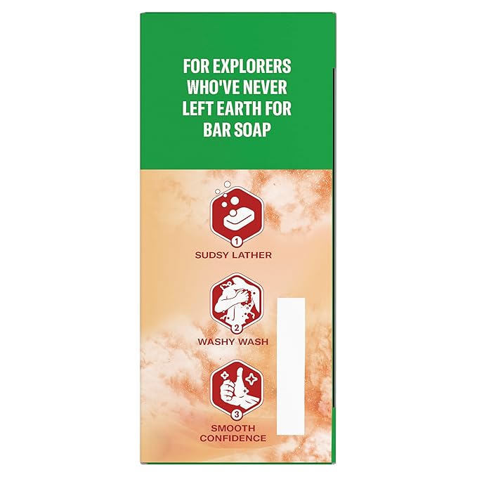 Old Spice Bar Soap for Men, x The Super Mario Galaxy Movie, Cold Pressed with Grit, Made with Natural Oils & Plant Based Cleanser, Vanilla Sands with Warm Vanilla & Cream Scent, 5.0 oz