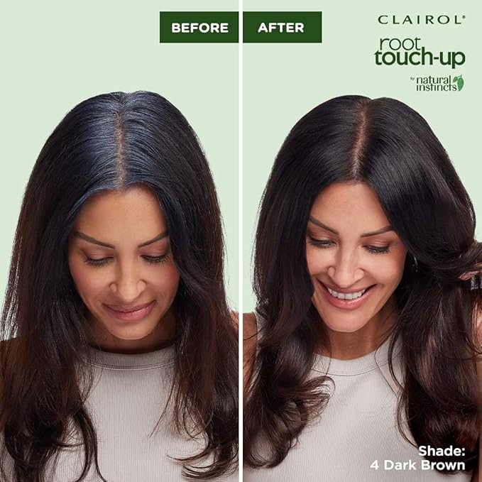 Clairol Root Touch-Up by Natural Instincts Permanent Hair Dye, 5G Golden Brown Hair Color, Pack of 1