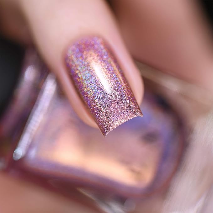 ILNP Get Cozy - Radiant Blush Pink Ultra Holo Nail Polish