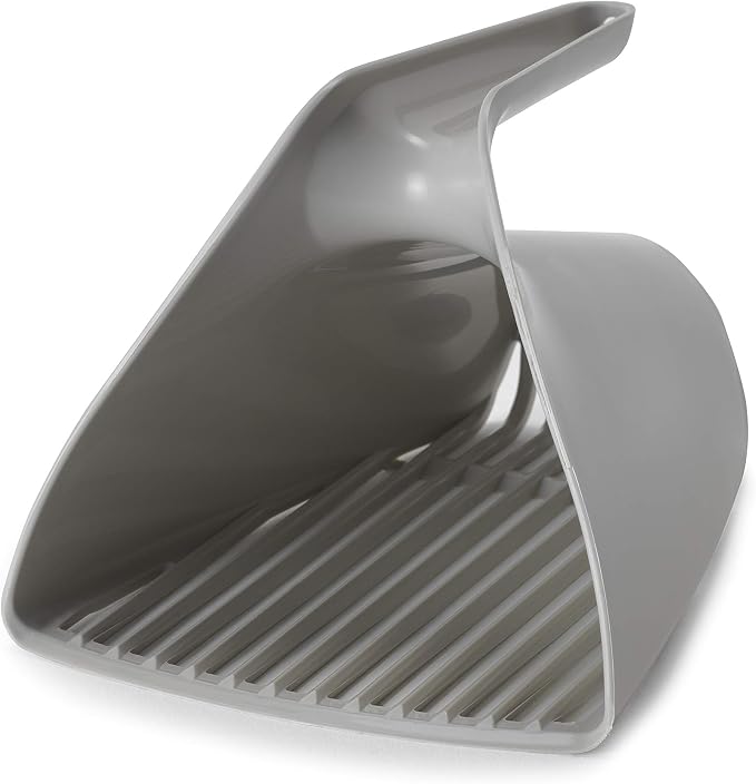 Moderna Jumbo Litter and Scoop, Grey, Plastic, 1 Count