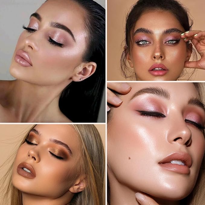 K'APEINE Brown Eyeshadow Palette, 23Colors Matte Shimmer Eyeshadow Nude Neutral Makeup Palette Smoky Eye Shadow Pallet with 1 Brush Highly Pigmented Waterproof Makeup Kit for Women Daily, Party