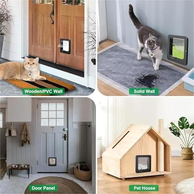 Electronic Intelligent cat Cover,Smart Doors for Cats and Dogs