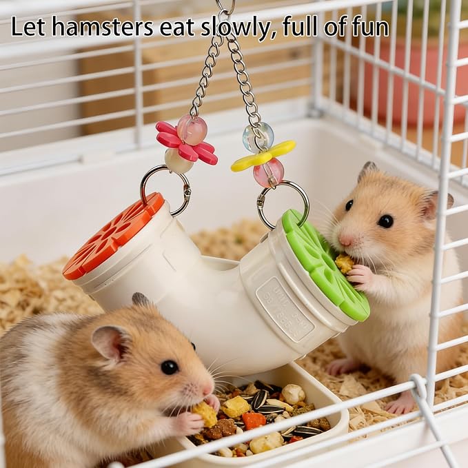 Rat Enrichment Toy, Mouse Interactive Foraging Toys for Various Treats