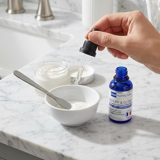 Skin Perfection Regu Age Anti-aging Serum Booster Diy Dark-circle Treatment Reduce Puffiness Firming Improve Under Eye Mix in Any Eye Cream Natural Peptides