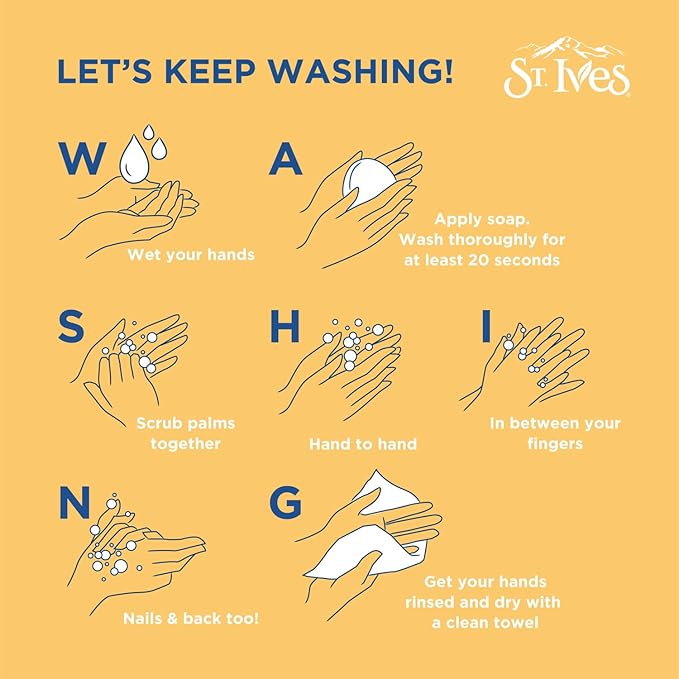 St. Ives Exfoliating Body Wash, Pink Lemon & Mandarin Orange 2-Pack – Made with 100% Natural Exfoliants for Glowing Skin, 16 Oz Ea
