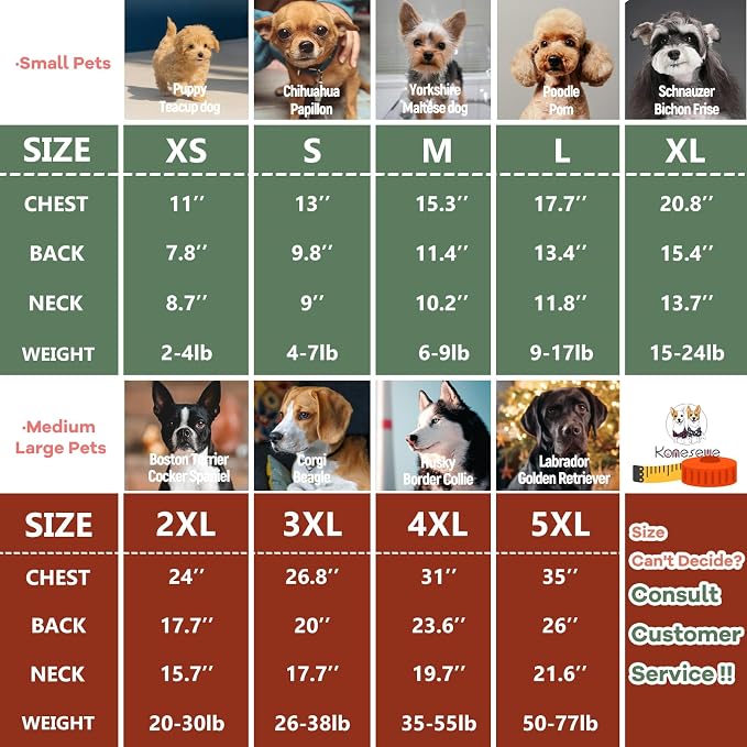 Koneseve Dog Shirts Soft Cotton Tee Stretchy Clothes - Rust & Mist Green XS | 2-Pack Breathable Plain T-Shirt for Puppy & Kitten, Basic Solid Clothes for All Seasons, Easy Pull-On for Daily Casual Wear