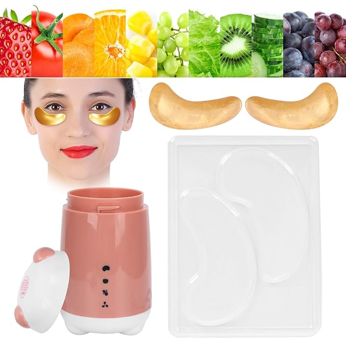 25PCS Eye Mask Molds, Portable Reusable Eye Mask Patch Tray Plate Set, DIY Under Eye Mask Mold