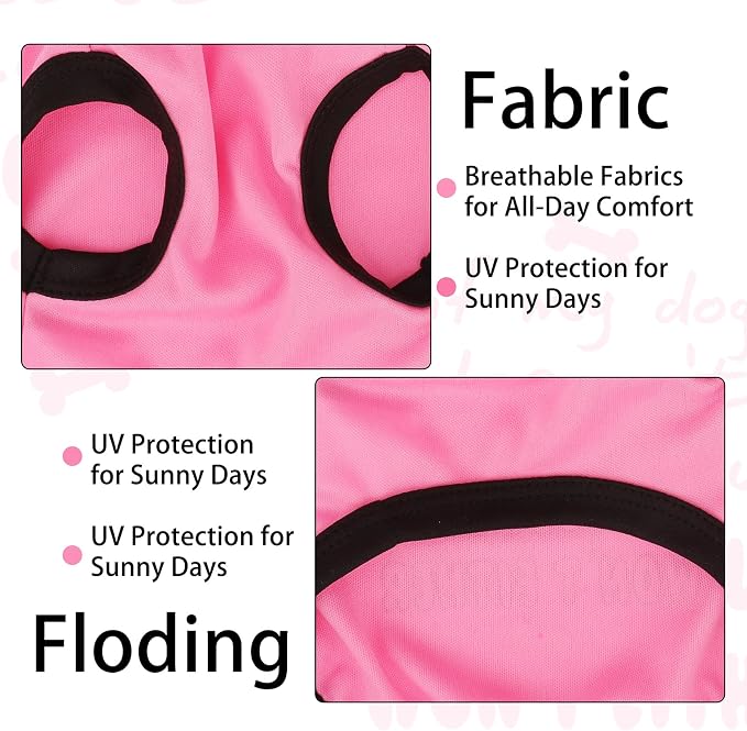 Color-Blocked Dog Tank Top with Playful Heat Transfer Designs – Lightweight Polyester Shirt for Small,MediumDogs, Perfect for Casual Outings.I Probably Won't Either Pink L