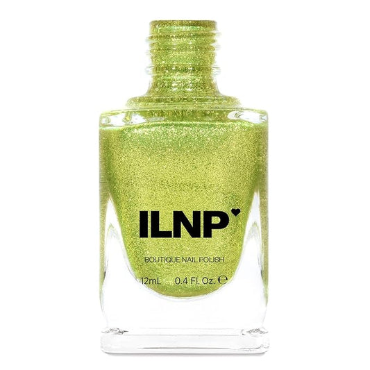 ILNP Short Circuit - Radiant Yellow-Green Ultra Metallic Bright Nail Polish