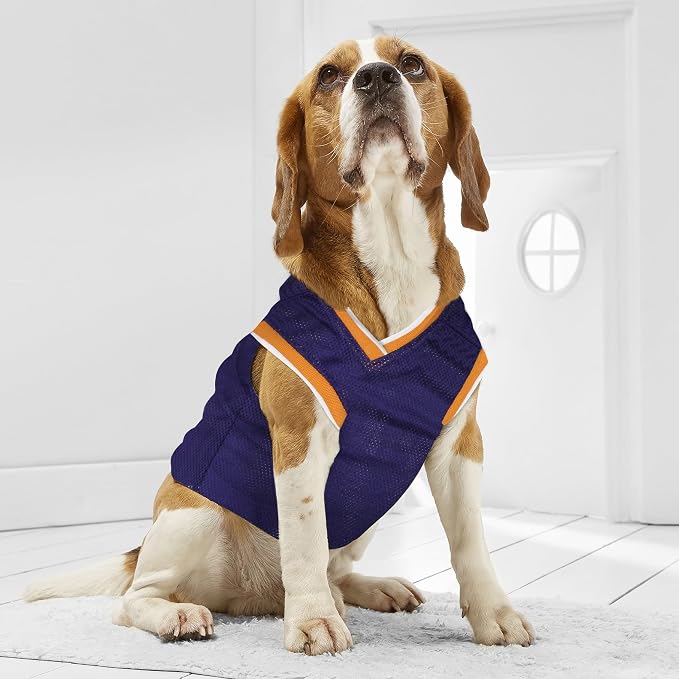 NBA PHOENIX SUNS DOG Jersey, Small - Tank Top Basketball Pet Jersey