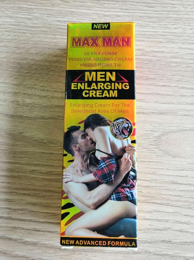 Men's Massage Cream Penis Becomes Longer Thicker Enhancement Men Energy for Care Delay Performance Boost Strength (50g) (Massage Cream & Oil Set)