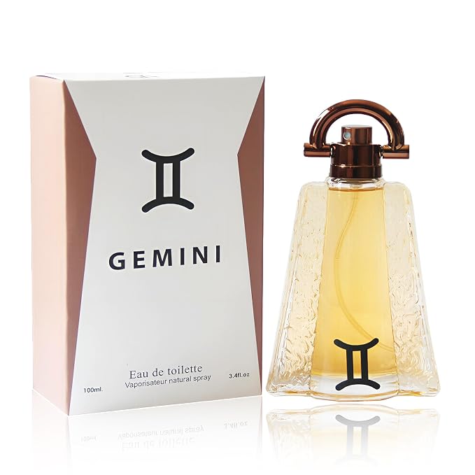 AFLUXE GEMINI Men's Perfume – Dual-Character Men's Cologne Versatile Long Lasting Scent Perfume for MEN 3.4 Fl Oz Eau de Toilette for Day and Night